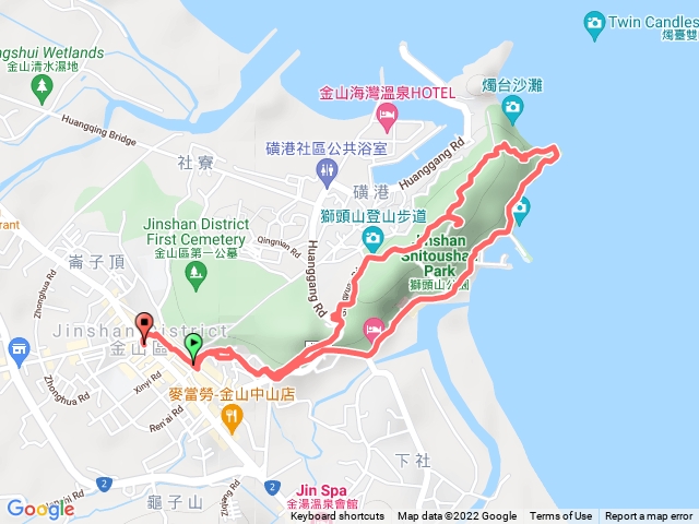 金包里老街至獅頭山環狀