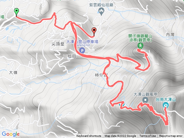 台南－臺灣百大必訪步道關仔嶺大凍山步道+關仔嶺雞籠山202203271803