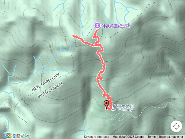 渭水之丘-烘爐地山-英靈埤O型