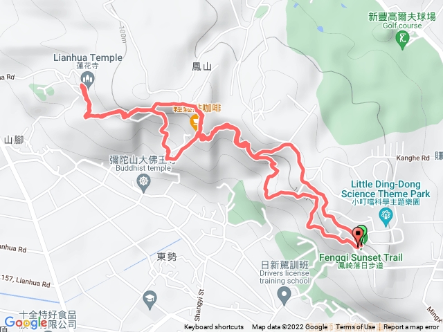 鳳崎落日步道