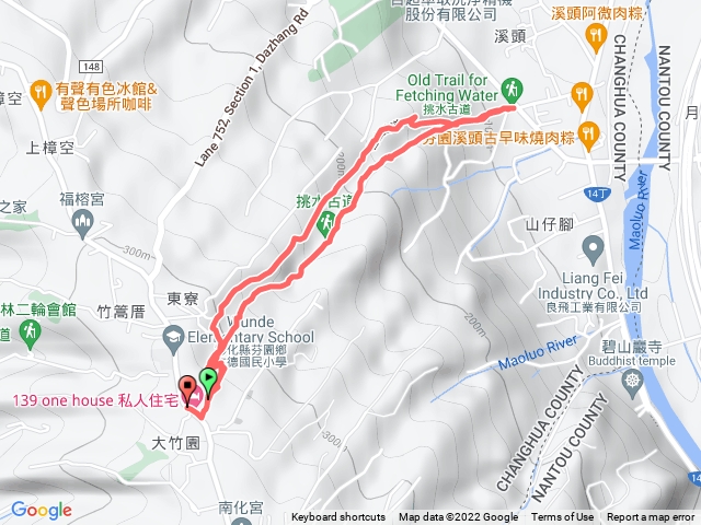 挑水古道＋碧山古道O型
