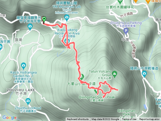七星山群峰_主峰東峰南峰凱達格蘭山