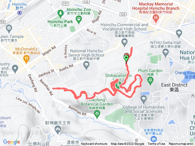 新竹市十八尖山步道