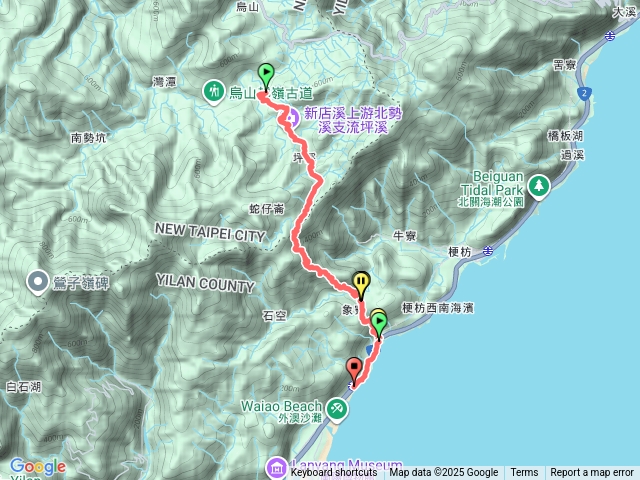 坪溪外澳走錯路之旅
