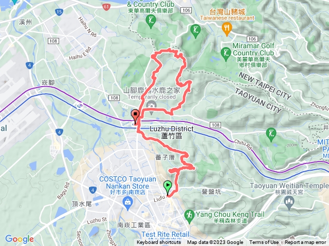 南崁山/五酒桶山/大古山/横坑山/外社山