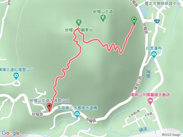紗帽山步道
