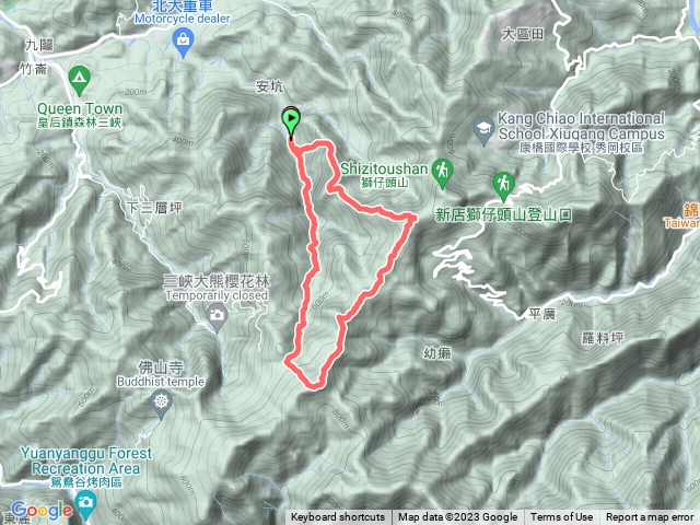 雙鹿O型縱走(鹿母潭山-竹坑山北峰-竹坑山-長城溪)