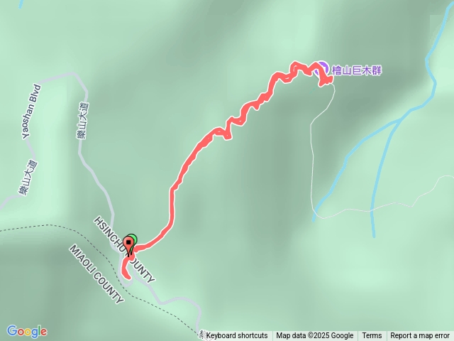 檜山巨木群步道