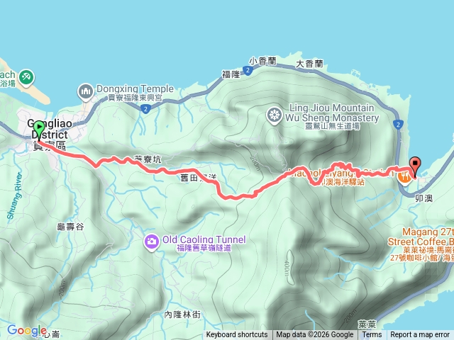 福卯(隆隆)古道到卯澳漁村預覽圖