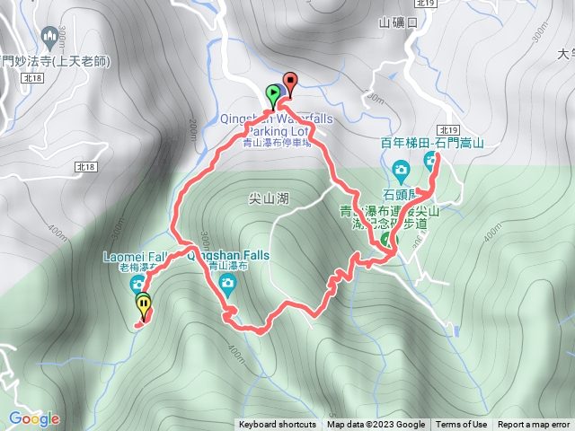 青山.老梅瀑布O型