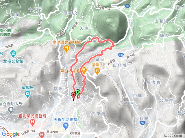 109.10.01中秋連假天母水管路+半嶺步道健行