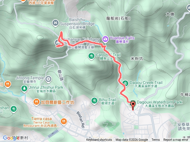 大溝溪至碧山巖預覽圖