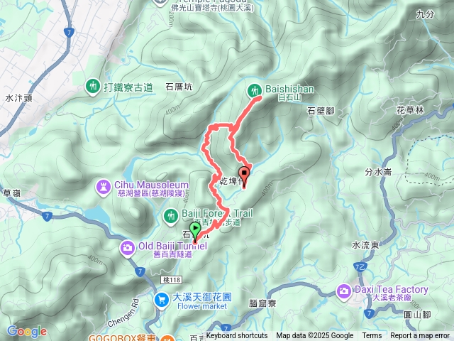 白石山步道預覽圖
