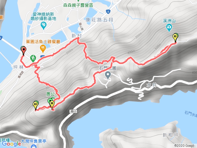 桃園大溪區-溪洲山、新溪洲山O型