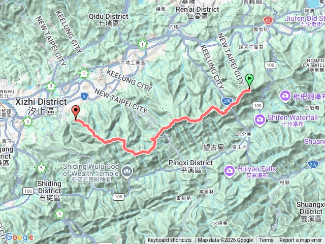 五四縱走預覽圖