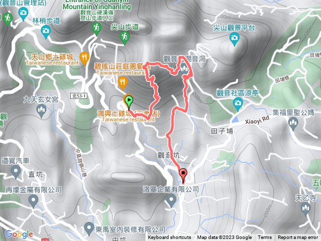 20230909 觀音里站  小北插 鷹子尖 摩天嶺 潮音洞 觀音山站