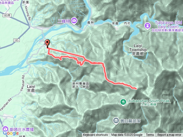 20230624棚久縱走來回(棚集山、久集山、久保山)