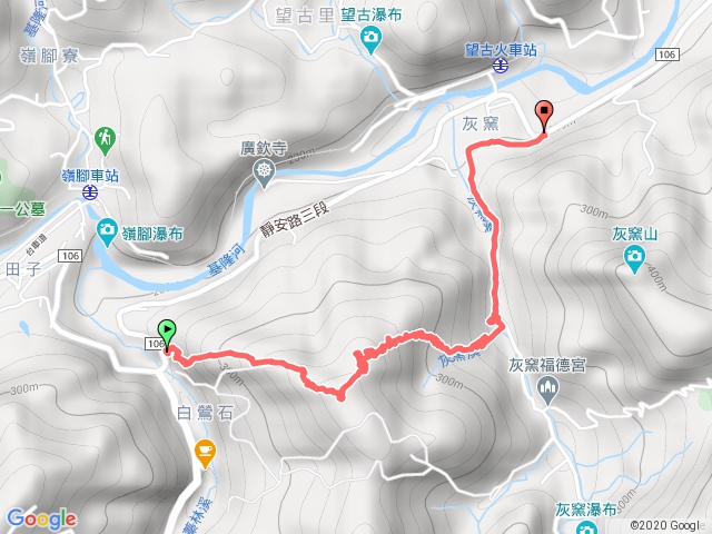 白鷹石-藍鵲峰找路下山