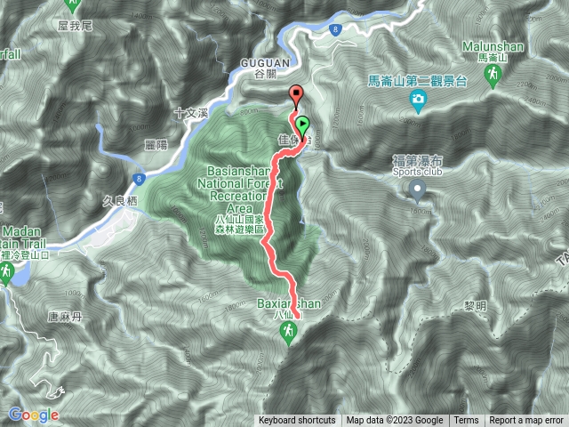 八仙山 完成度 5K/6K