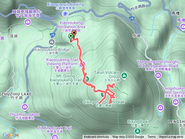 七星山.摘星.南峰.恐龍.山神.主峰預覽圖