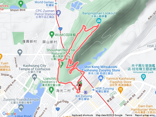 半屏山-跟媽走半圈