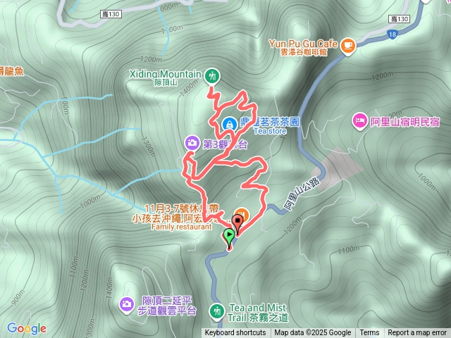 茶林山步道.隙頂山預覽圖