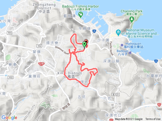 基隆郊山總督嶺五分湖連走