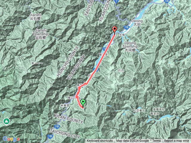 多加神山 至 接駁車停泊點預覽圖