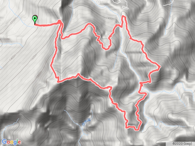 哈加O型縱走加強版(大坪登山口~杜鵑嶺~加里山~加里山東南峰~風美溪~哈堪尼山~鐵道~大坪登山口)