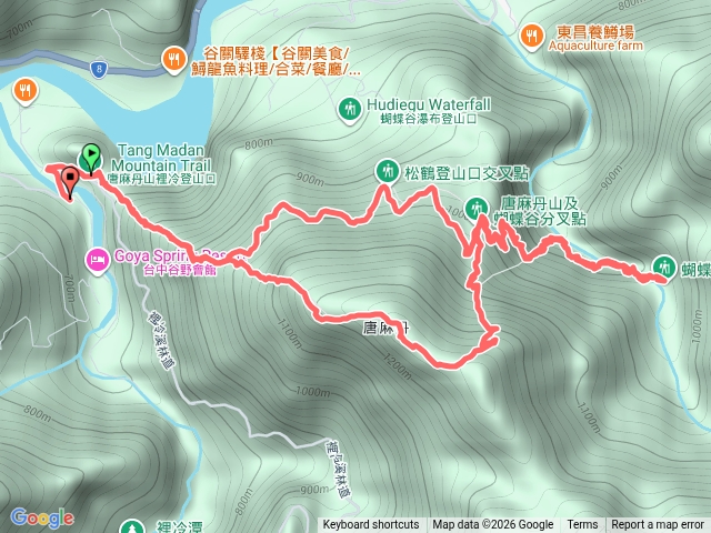 唐麻丹山蝴蝶谷瀑布O繞-包毛登山2026-05-21預覽圖