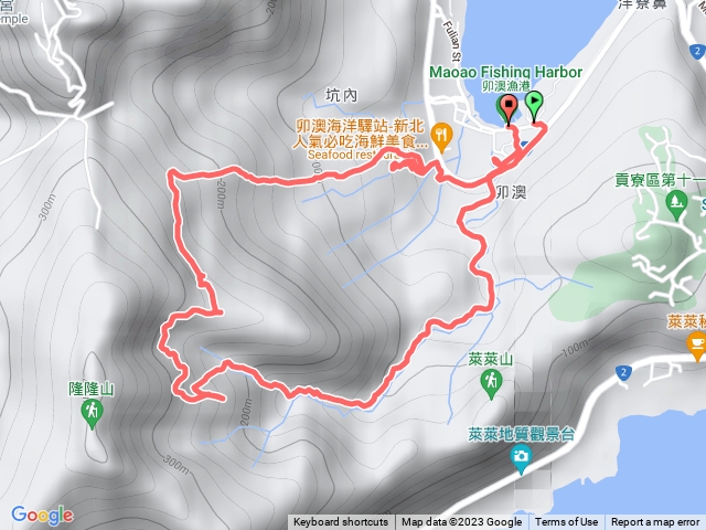 20230430福卯古道中線+南線O型走