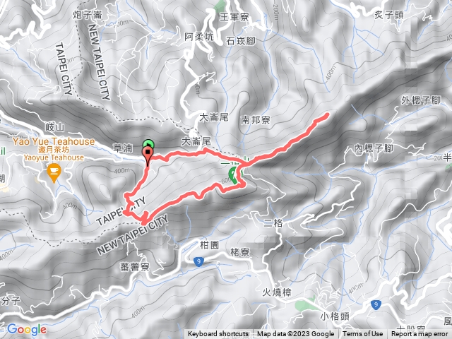 二格山，筆架山