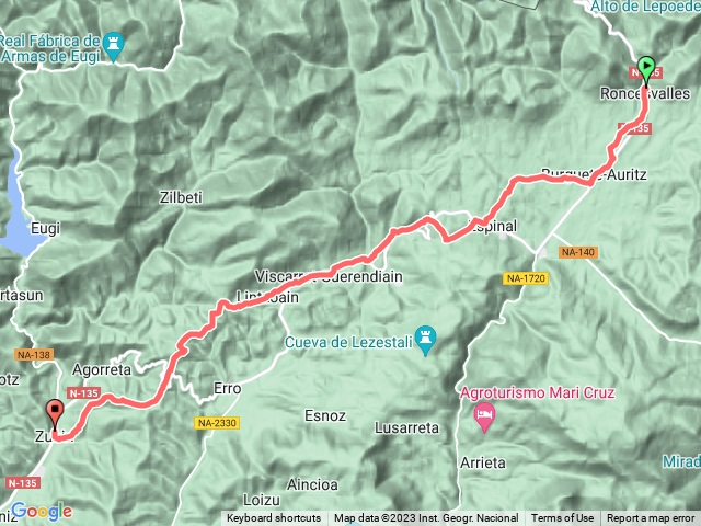 法國之路D2 Roncesvalles - Zubiri