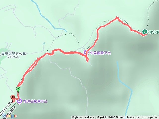 桃源谷上灣坑頭山預覽圖