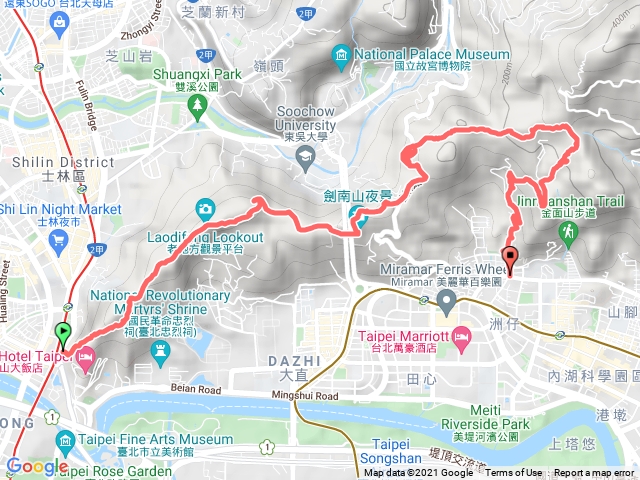 台北大縱走第五段