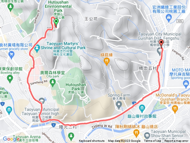 虎頭山楓樹村