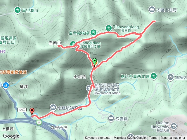 皇帝殿東西峰