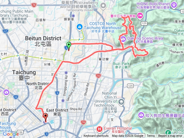 台中大坑逛一圈預覽圖