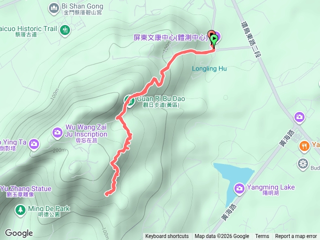 月牙洞原路折返預覽圖