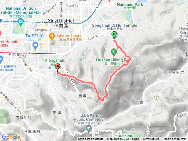 信義區九五峰南港山拇指山象山