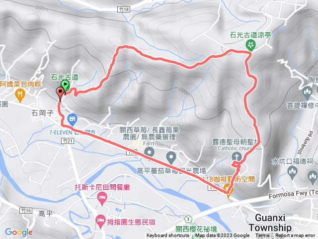 石光古道環狀預覽圖