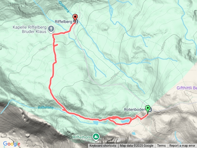 瑞士Riffelsee健行