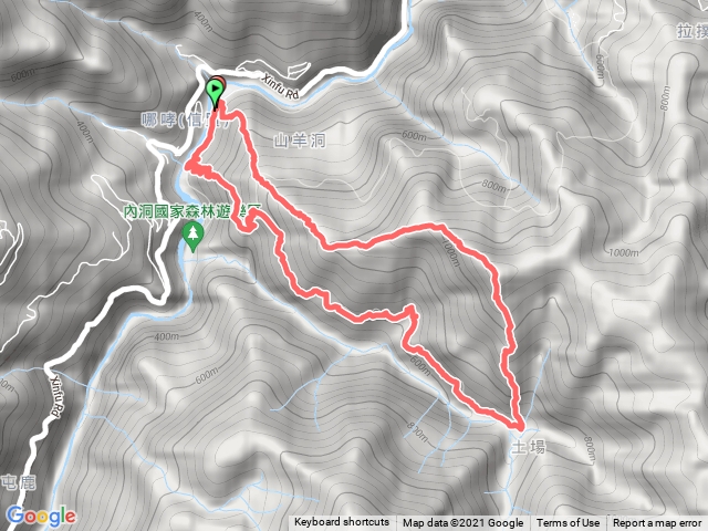 2021-1003-信賢國小-大保克山西峰-多望來山-內洞森林園區