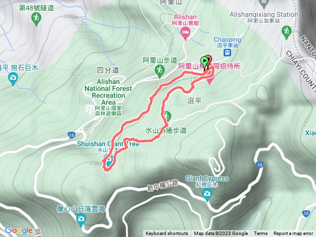 112．10．30阿里山水山巨木步道O繞