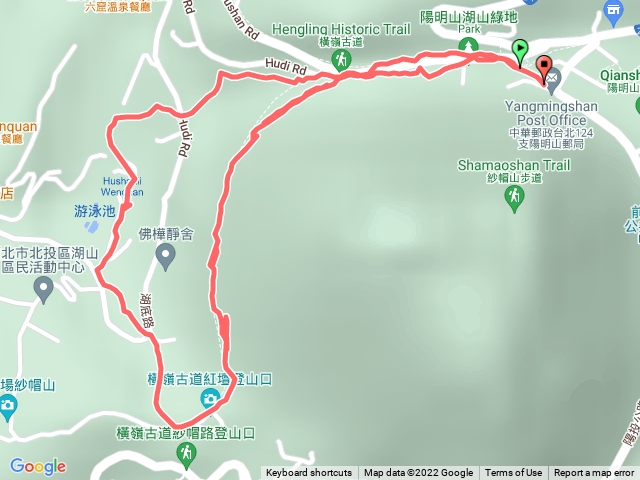 橫嶺古道、半嶺古道、湖山國小環狀步道