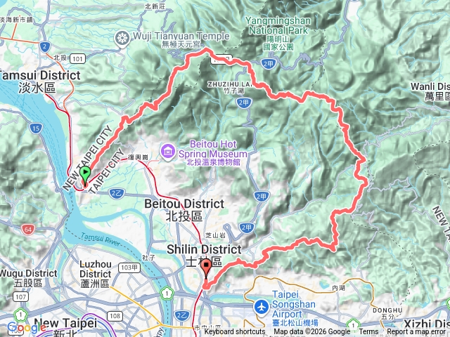 陽明山大縱走預覽圖