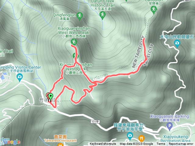 小觀音山Y型走（西峰+西西峰+主峰+北峰）