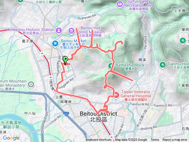 丹鳳山-260峰-磺溪山-軍艦岩-石牌預覽圖