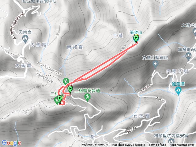 二格山筆架山