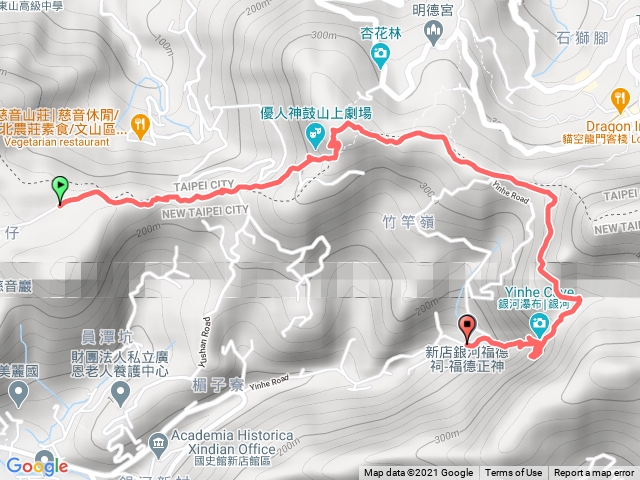 環大台北天際線+銀河洞越嶺